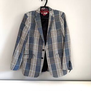 Elie Balleh Quality Sports Coat, Jacket, Blazer, Size XL (18-20) Milano Italy 🇮🇹